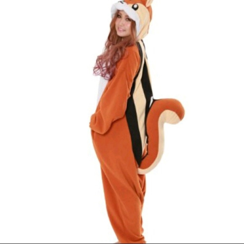Chipmunk Onesie with Pockets